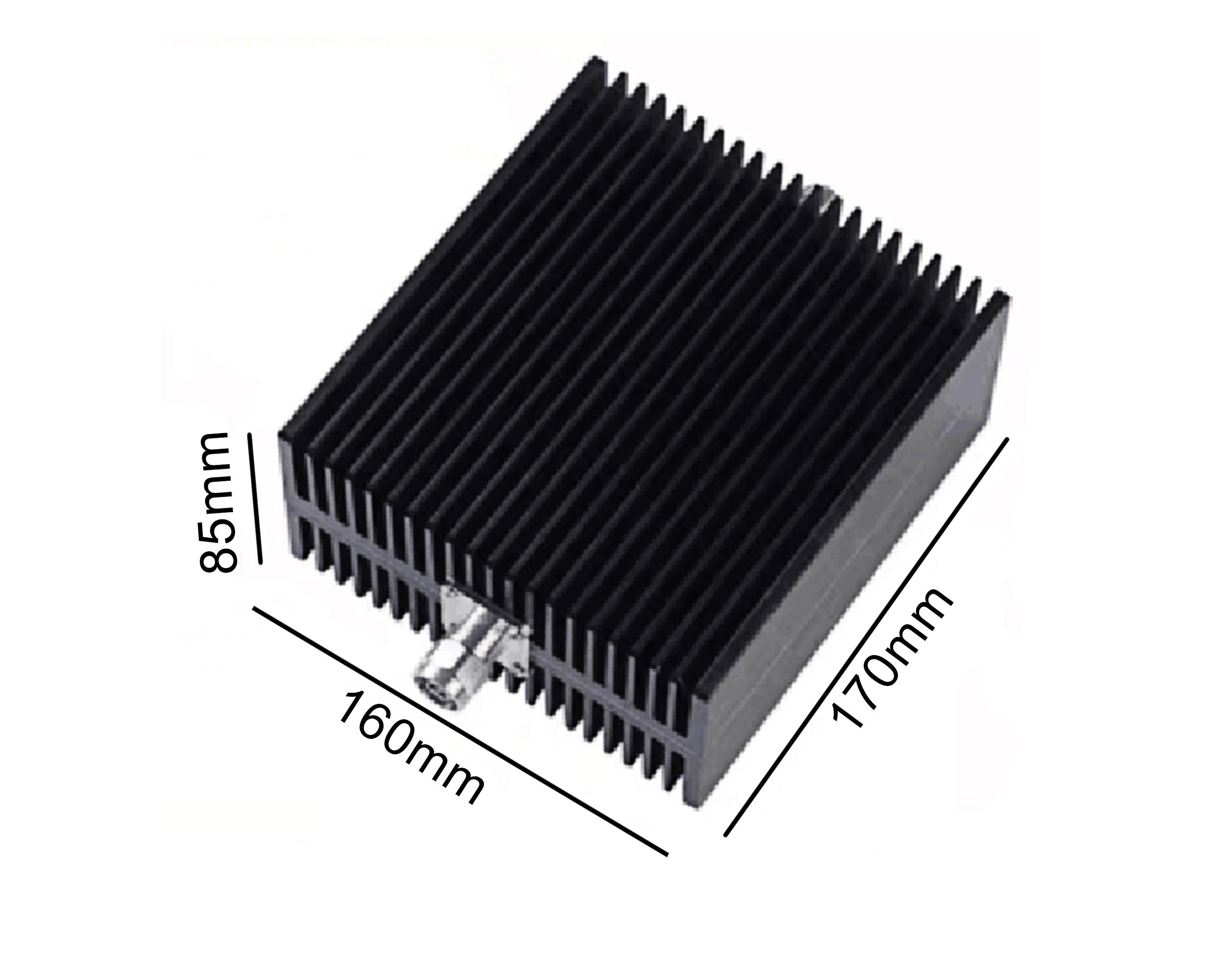200W 50dB RF Coaxial Attenuator N Type Male to Female DC-3GHz High Power