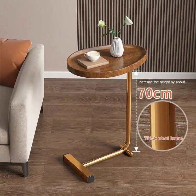 Nested Coffee Table Set 3 Piece Gold Round Black Sintered Stone End Side Nesting Coffee Tables Oval Black Stone Design