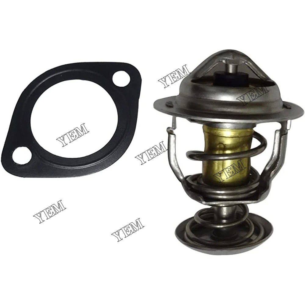 New Thermostat & Gasket 160 F Fits for Kubota D1703-M Diesel Engine Spare Parts