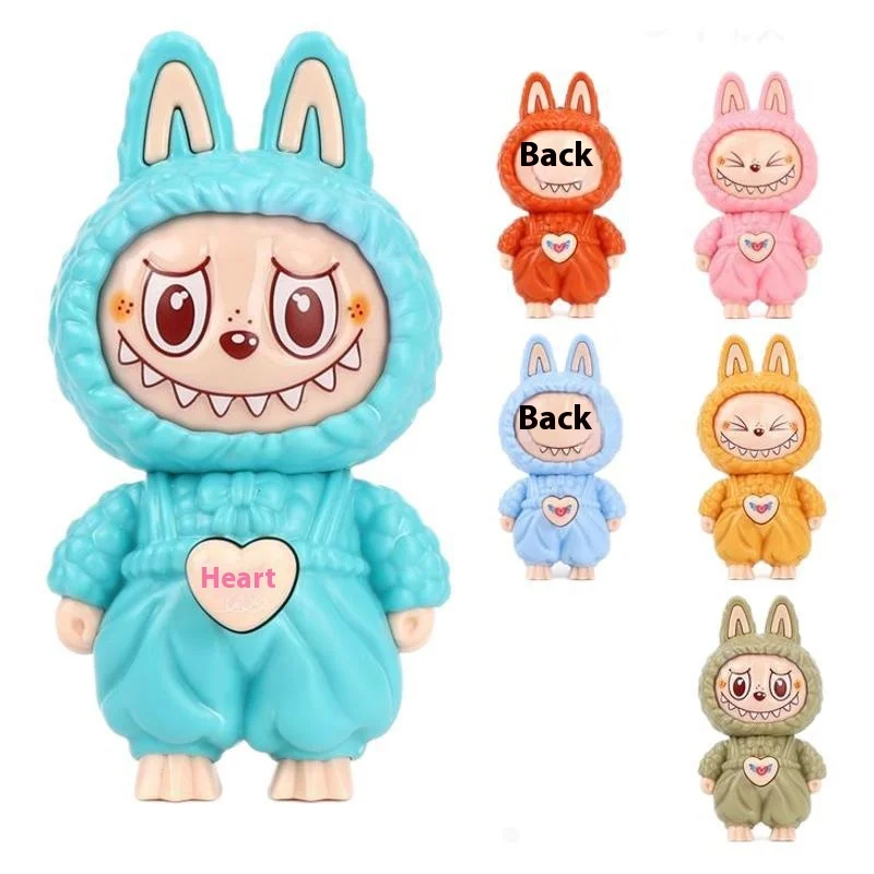 キーホルダー・キーリング Labubu Let's Play Together Doll Series Duoduo Keyring Pop Mart Labubu Let's Play Together Doll Series Duoduo