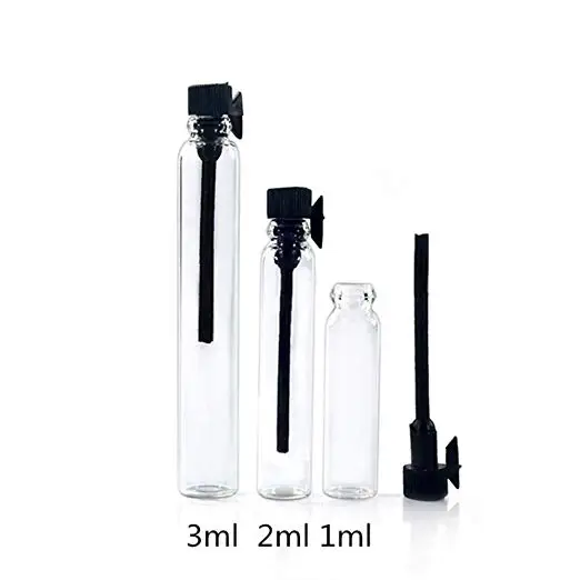Sample Tester Vials Perfume Fragrance Glass Bottle 1ml