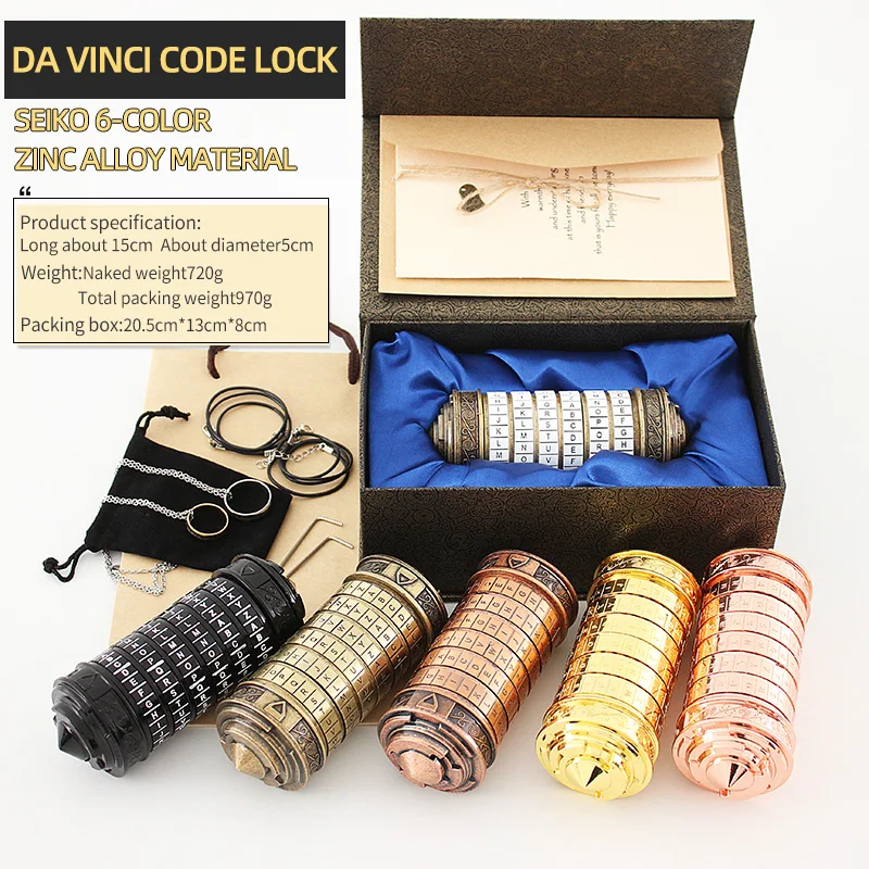 ロック バースデーbox Birthday Valentine Gift Box with Da Vinci Code Combination Lock