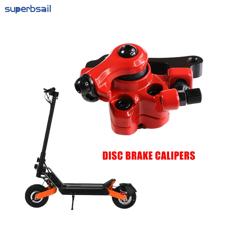 Superbsail High Quality Disc Brake Caliper For Kugoo G2 Max Electric Scooter E-Scooter Caliper Brake Disc Braking Spare Parts factory