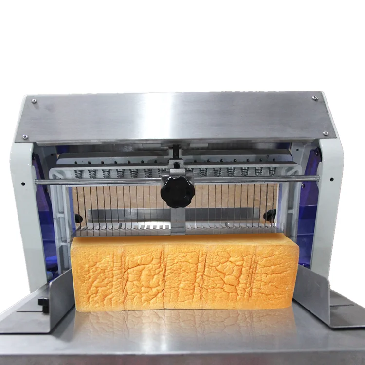 big loaf bread slicer slicing machine