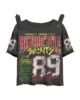 T-shirts-2กราฟิกสีดำที่กำหนดเอง