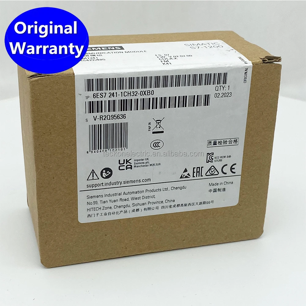 6ES7241-1CH32-0XB0 PLC 1200 SIMATIC S7-1200 ماژول ارتباطی CM 1241 6ES7241