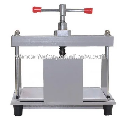 A3 Desktop Financial File Manual Pressing Book Machine for Manufacturing Plant for Certificate Note Coin Paper Hand Flattening