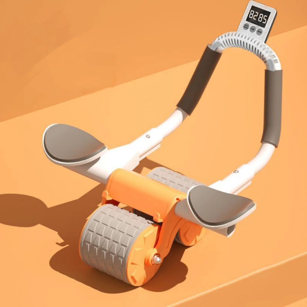Factory Direct Selling Abdominal Exercise Rollers With Electric Watch