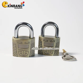 Selling high-quality 40mm alloy padlocks in various styles for Mario gaming machines