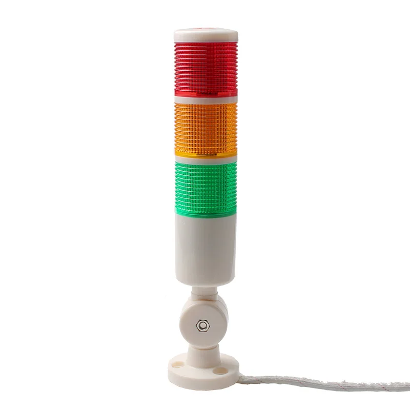 Industrial 12V 24V 110V 220V LED Caution Light Multilayer Stack Alarm Lamp for Machinery Warning Light Signal Tower