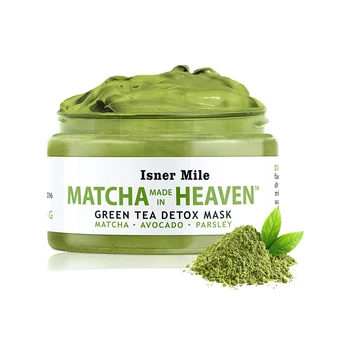 Organic Natural Green Tea Face Clay Mask Anti-Aging Blackheads Wrinkles Facial Mud Mask