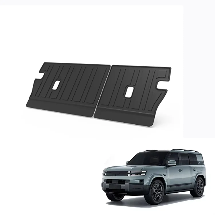 Maremlyn Rear Seat Backrest Mat for BYD Leopard 7 Ti 7 TPE Car Back Seat Protector Liner Trunk Interior Modification Accessories