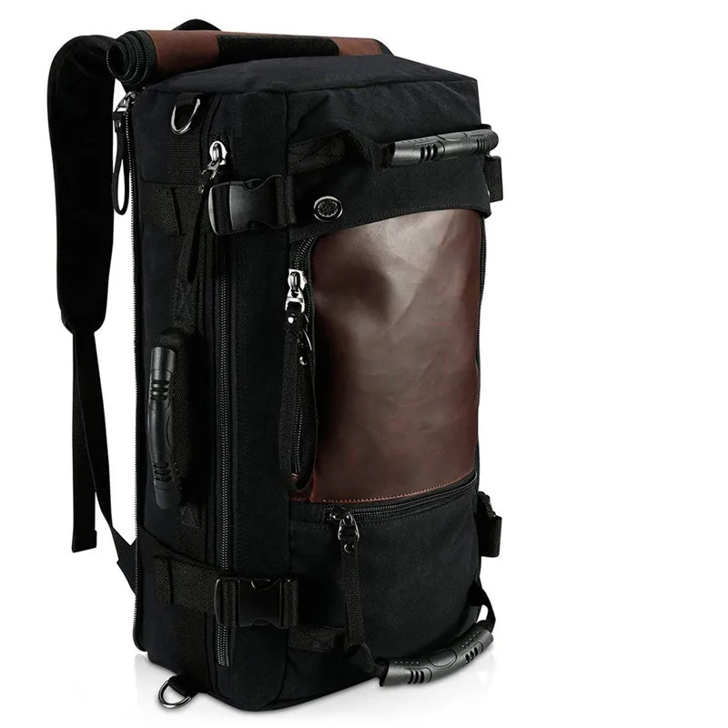 canvas camping backpack