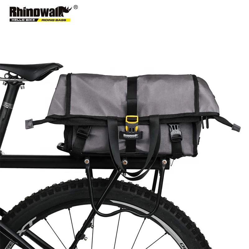 Rhinowalk Sport Messenger Bag Bike Rear Rack Pannier Shoulder Bag Handbag Multipurpose Messenger Foldable Bag for Riding Alibaba