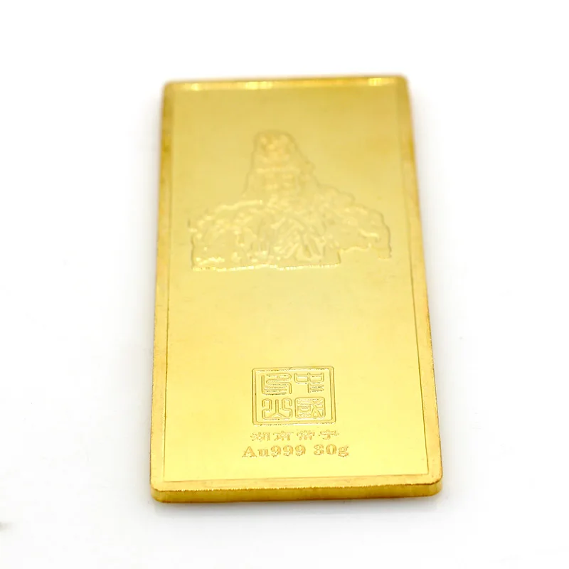 1oz Tungsten Filled Gold Bars 24k Pure With Thick Gold Plated Buy