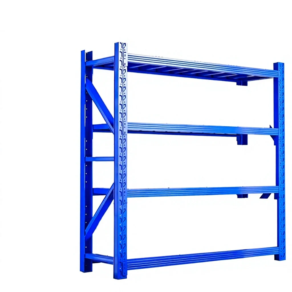 Heavy Duty Cold-Rolled Steel Warehouse Racking 500kg Per Shelf ...
