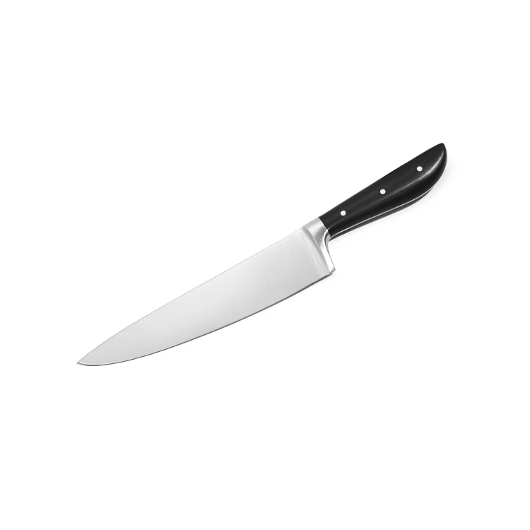 Cheap 7.8 Inch Eco-Friendly Chef Knife ABS Handle 3cr14 Stainless Steel Carbon Steel Blade 8 Inch Kitchen Knife by Chefs
