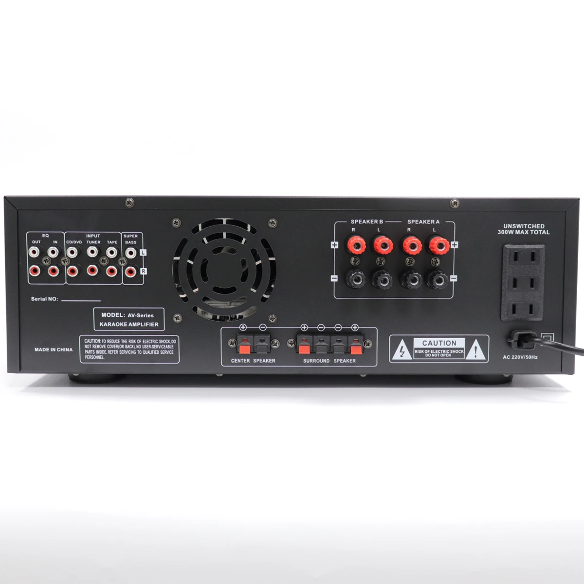 80w Blueteeth Amplifier Audio 5.1 High Power Professional Hifi Karaoke