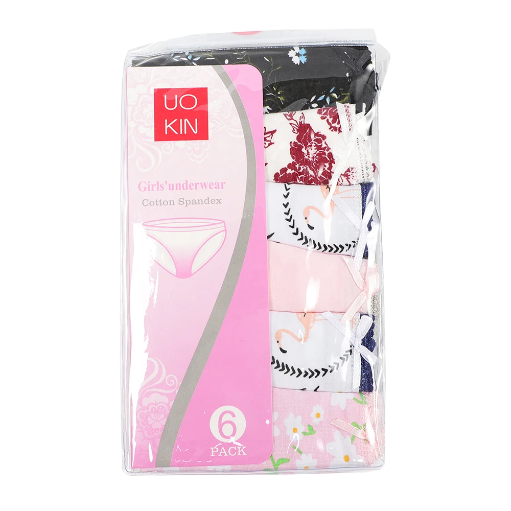 Babyhug 100% Cotton Floral Butterfly & Polka Dots Printed Panties Pack Of 3 - Multi Colour