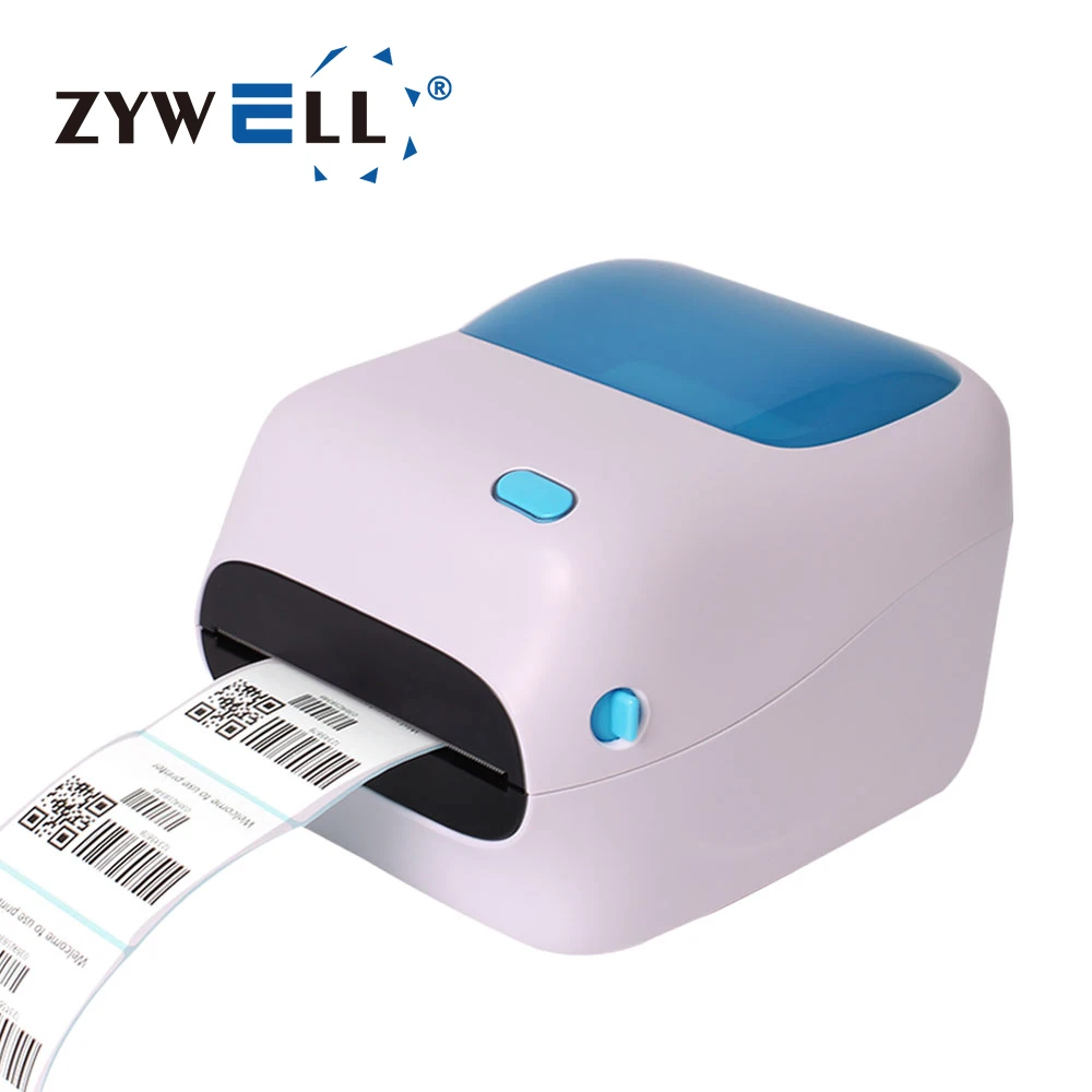 A6 Thermal Printer Waybill Address Printer Zywell ZY910 Cute 4inch Shipping Label Thermal Printer