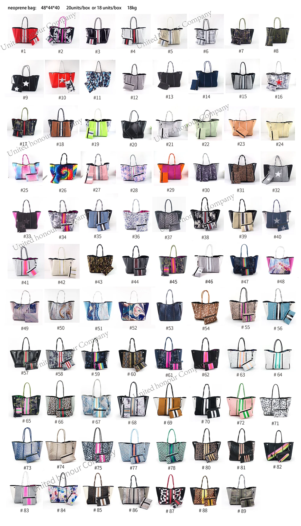 Сумка-тоут женская из неопрена, роскошный Известный дизайнерский водонепроницаемый тоут с репликацией, вместительные кошельки и сумочки для рук