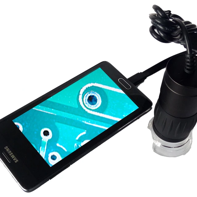 MDA2000 USB Digital Microscope 240X Magnification 8 LEDs Without Stand  Portable Handheld Inspection Magnifier