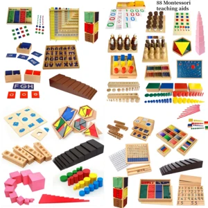 Montessori Premium Teaching Learn Baby Other Educational Sensory Toy Kids Games Wooden Manual Furniture Kindergarten Materials