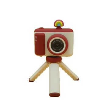 Photography 2 Inch HD Screen Chargeable Digital Mini  Camera Kids Cartoon Toy Camera with TF card  for Children Birthday Gift