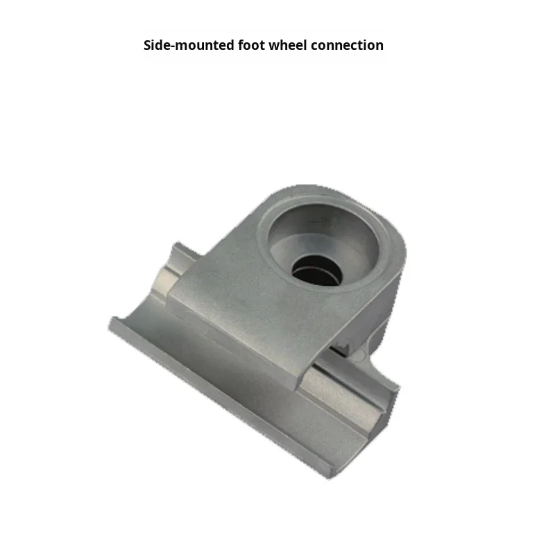 Side-mounted Caster Connector Third-Generation Aluminum Alloy Grade 1000 Series Lean Pipeline Rod Workbench