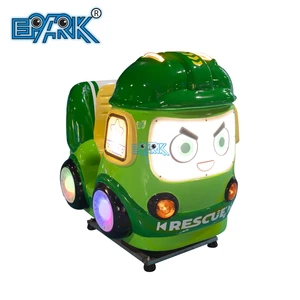 Kids Electric Car Swing Machine Arcade Video Game & Amusement Kiddie Ride 220V Coin Operated for Game Centers