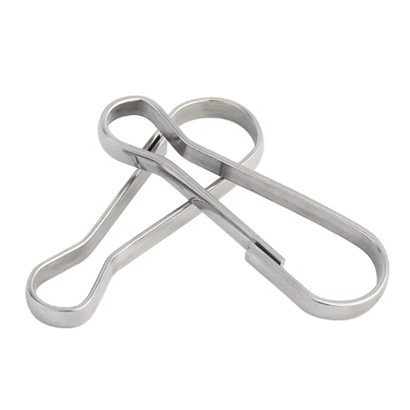 2 Pieces Boat Snap Hooks, Stainless Steel 316 - For Fenders, Canopies, Sailboats (43mm Length)