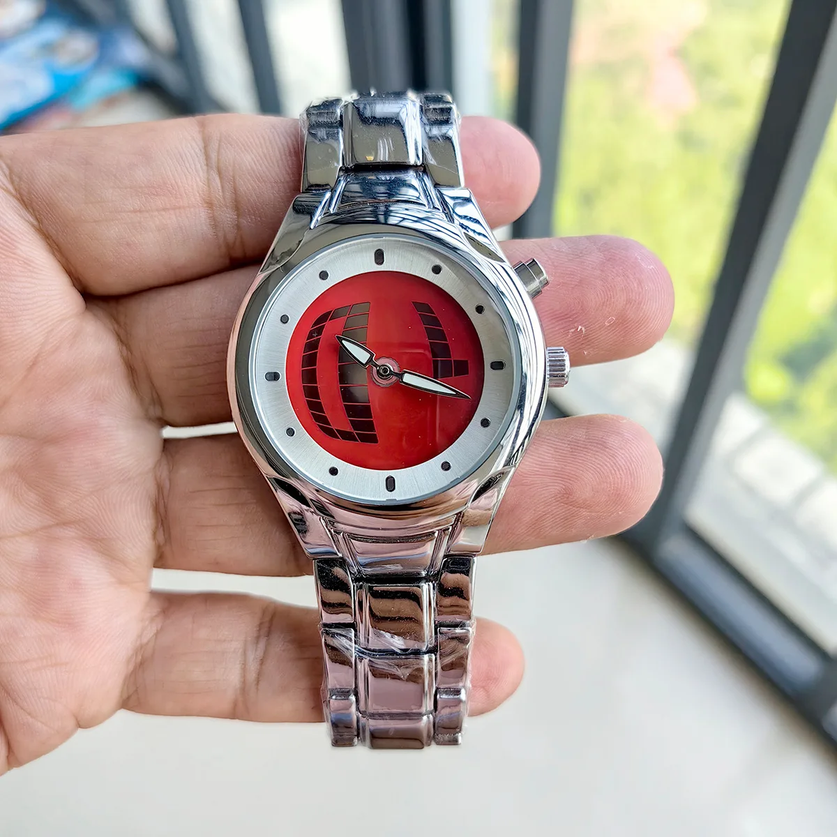 New Y2K Digital Display Watch - Future Tech Style Wristwatch for Men