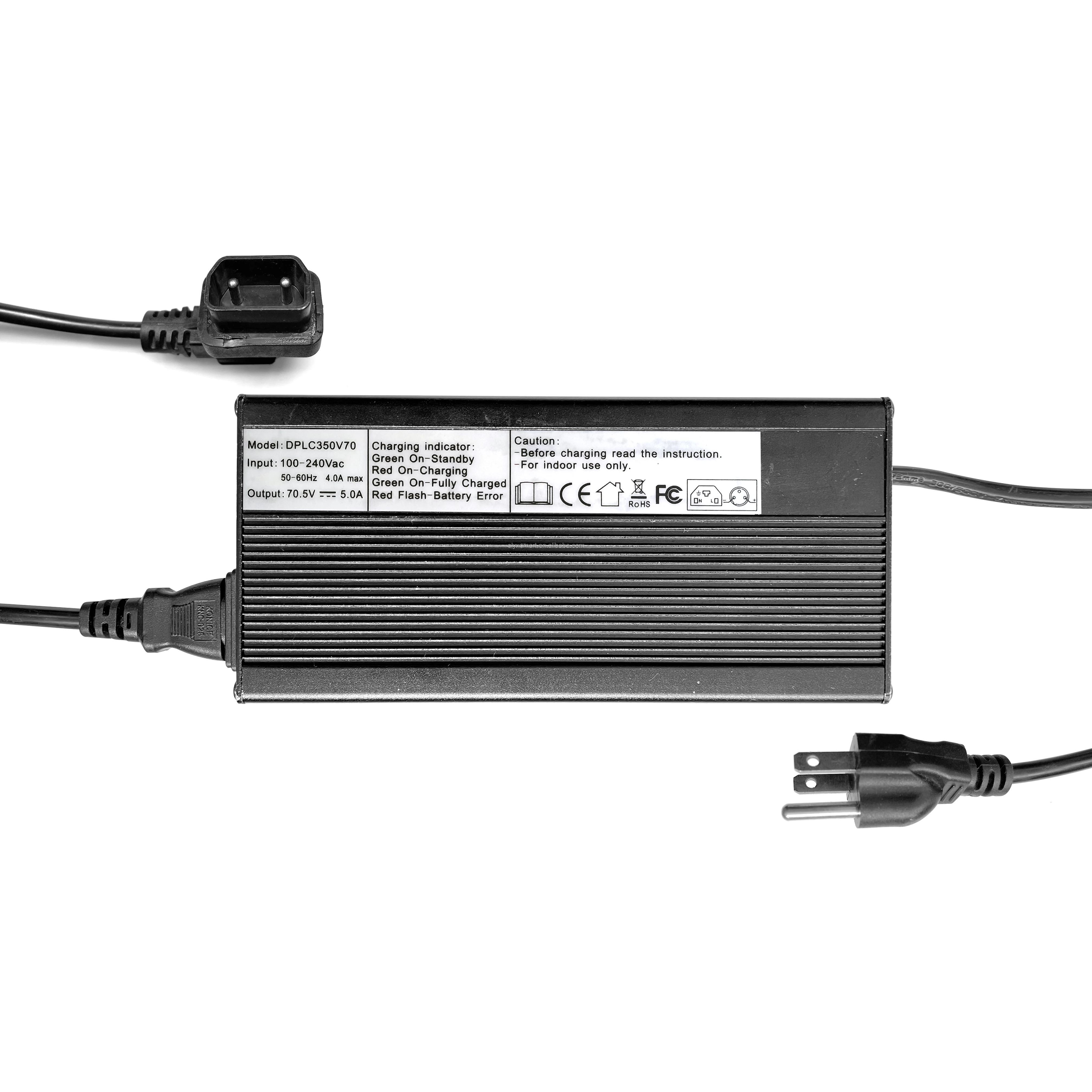 Elyx Zebra Ebike Moped Electric Scooter Parts Battery Charger Replace Dpc350w 70 Dazz E Scooter