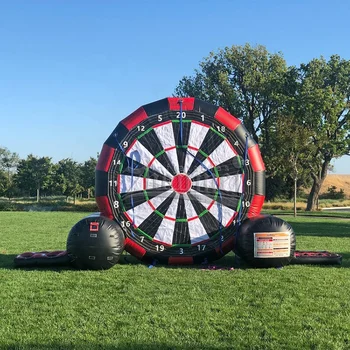 Zhenmei Giant inflatable soccer ball football dartboard game