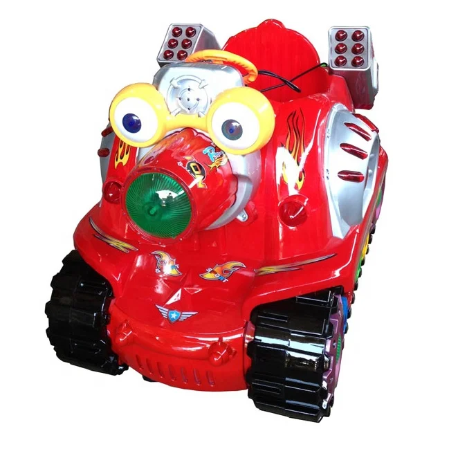 Big Eye Tank Coin Operated Kiddie Ride - Buy Kiddie Ride,Coin Operated ...