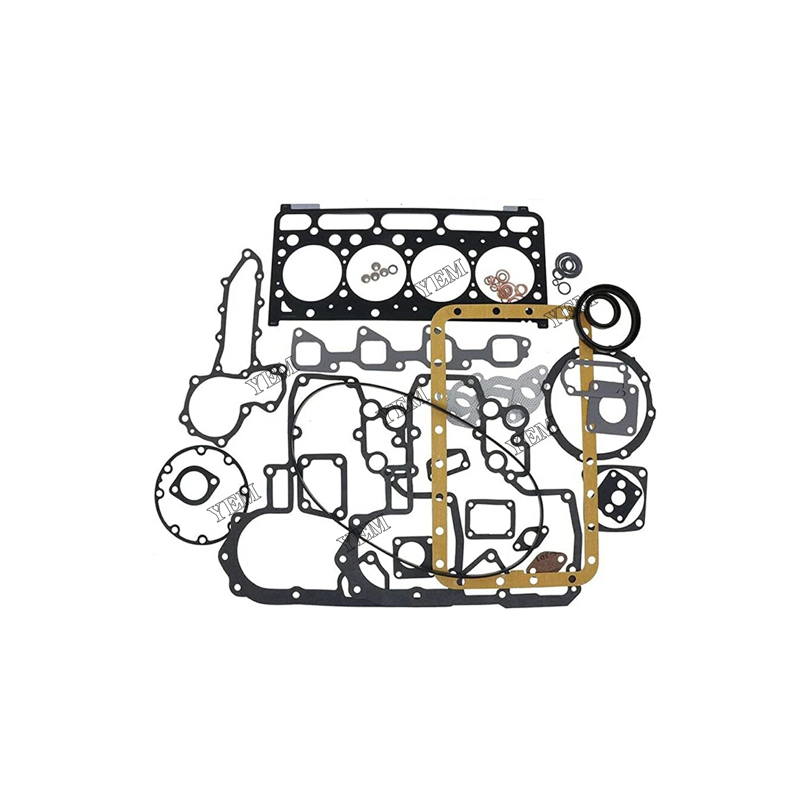 Full Gasket 6689014 Upper 7012338 Lower for Bobcat Models E55 5600 5610 S150 S160 S175 S185 S205 China Engine Parts Supplier