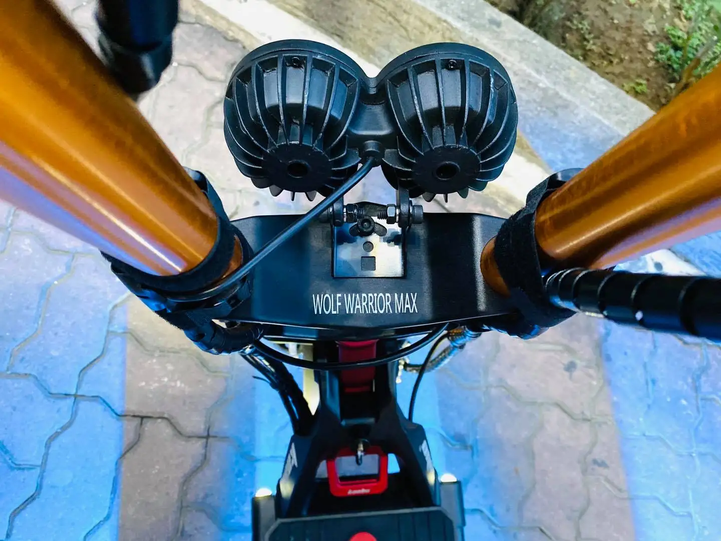 Оригинальный профессиональный складной электрический скутер Kaabo Wolf Warrior King 3000 Вт 72 в