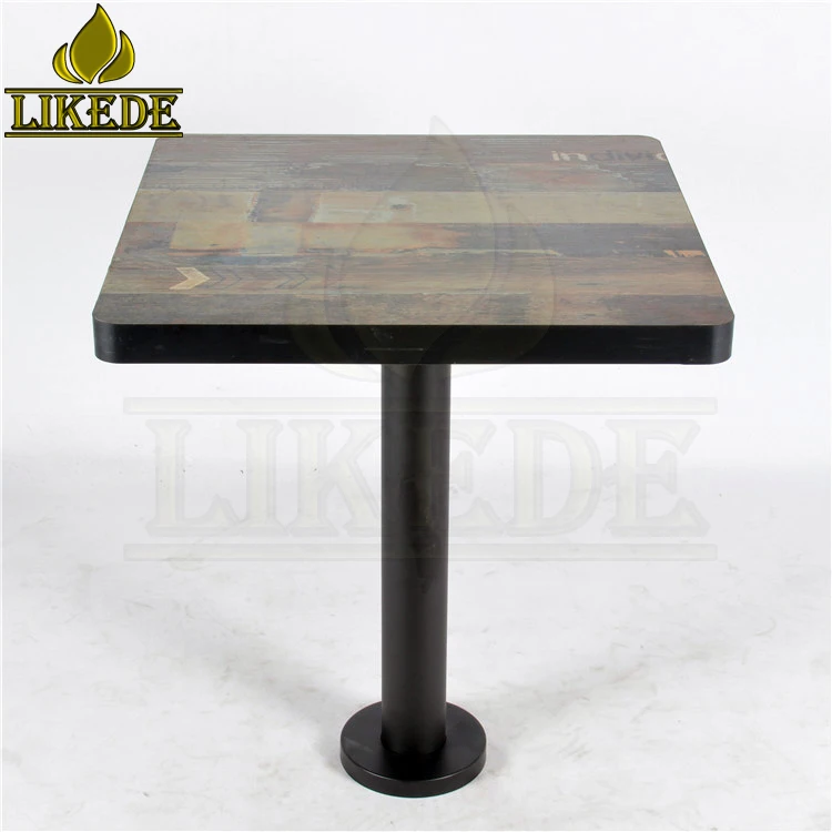 Metal Table Leg Black Iron Fixing Legs to Glass Table Single Leg Table Base
