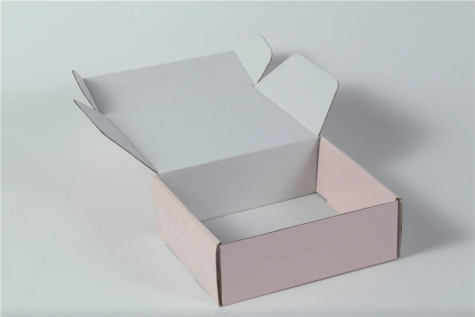 
Маленькая Гофрированная упаковка с логотипом на заказ, производители картонных коробок для доставки 