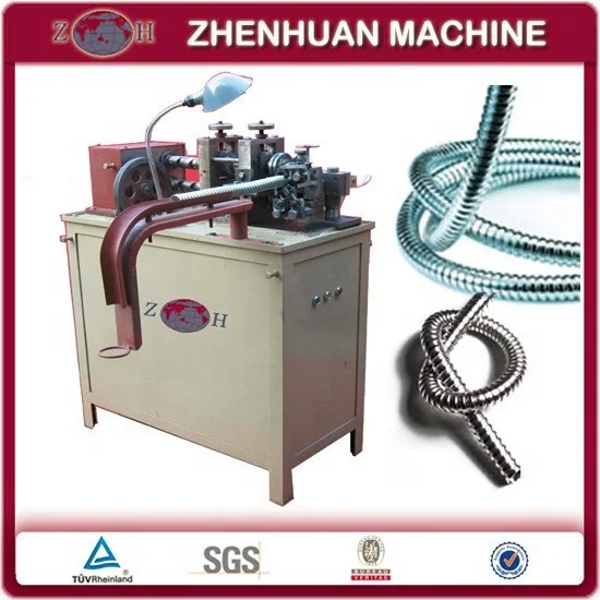 Interlock Flexible Metal Hose Machine for Max. Metal Hose Diameter 50mm