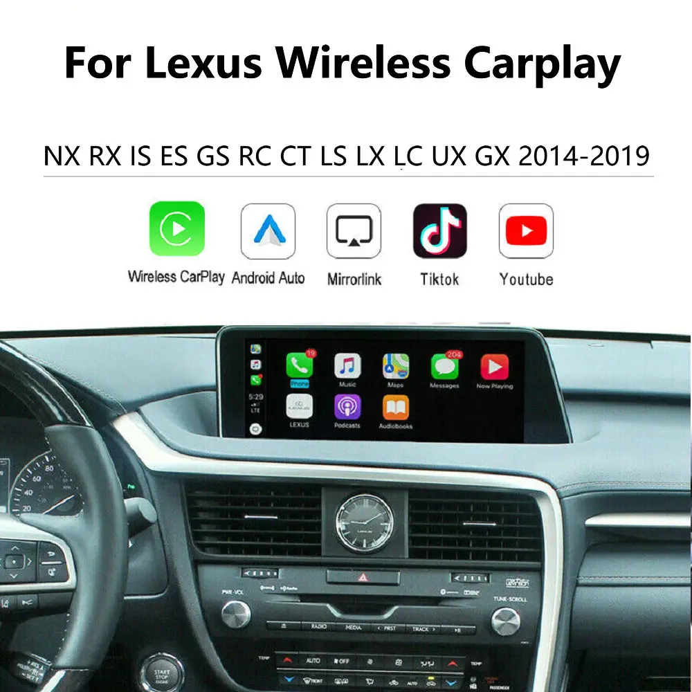 カメラ Lexus Nx Es Ux Is Ct Rx Gs Ls Lx Lc Rc Android Auto