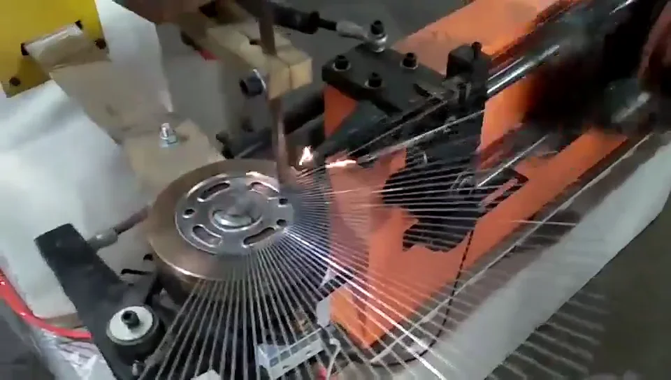 High Speed Chinese Made Electric Fan Grill Making Machine For Radial ...