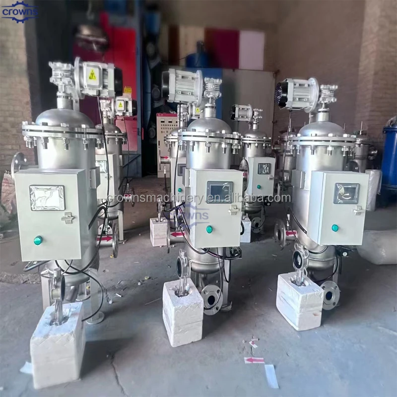 Industrial Automatic Cleaning Water Treatment Filter Machine Self Cleaning Filter