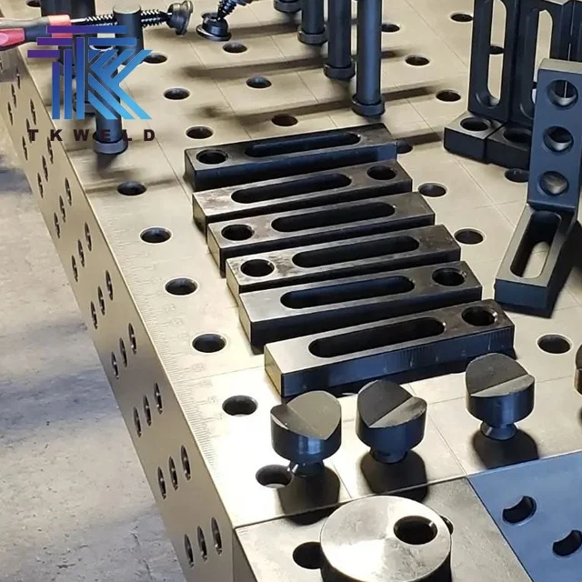 TKweld CE Certified Factory Automatic Welding Table Tools D28 D16 3D/2D Nitrided Steel Accessories Flexible Construction