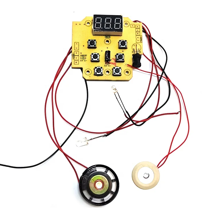 Simulation Kitchenware PCB Chip Assembly Cooking Pretend Play Kitchen Toys PCBA Sound Music LED Circuit Board Circuit Board