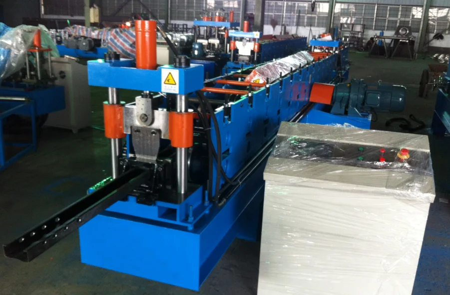 Wire Mesh Cable Tray Punching Manufacturing Cable Trays Making Roll