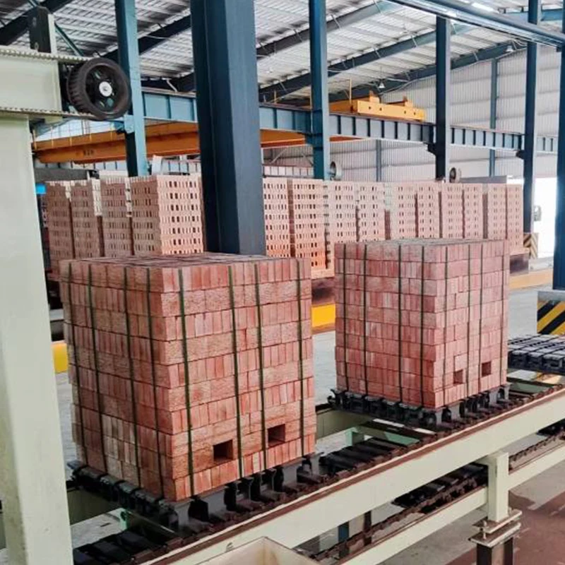 Red Brick Making Machinery Automatic High Performance Clay Vacuum Clay Brick Extruder Production Line