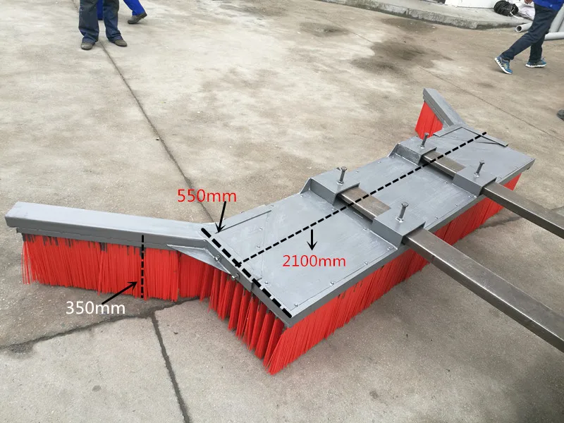 Forklift Sweeper Attachment Broom Flat Steel Wire - Buy Forklift Broom ...