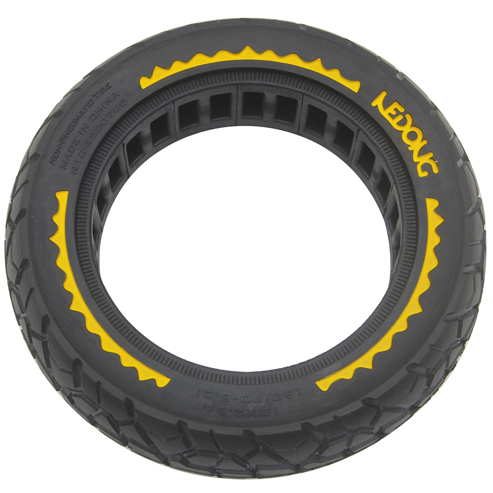 10*2.5 Inch Thickened Vacuum Tire 10 Honeycomb Solid Tyre for Self-Balancing Electric Scooter E-Scooter Spare Parts