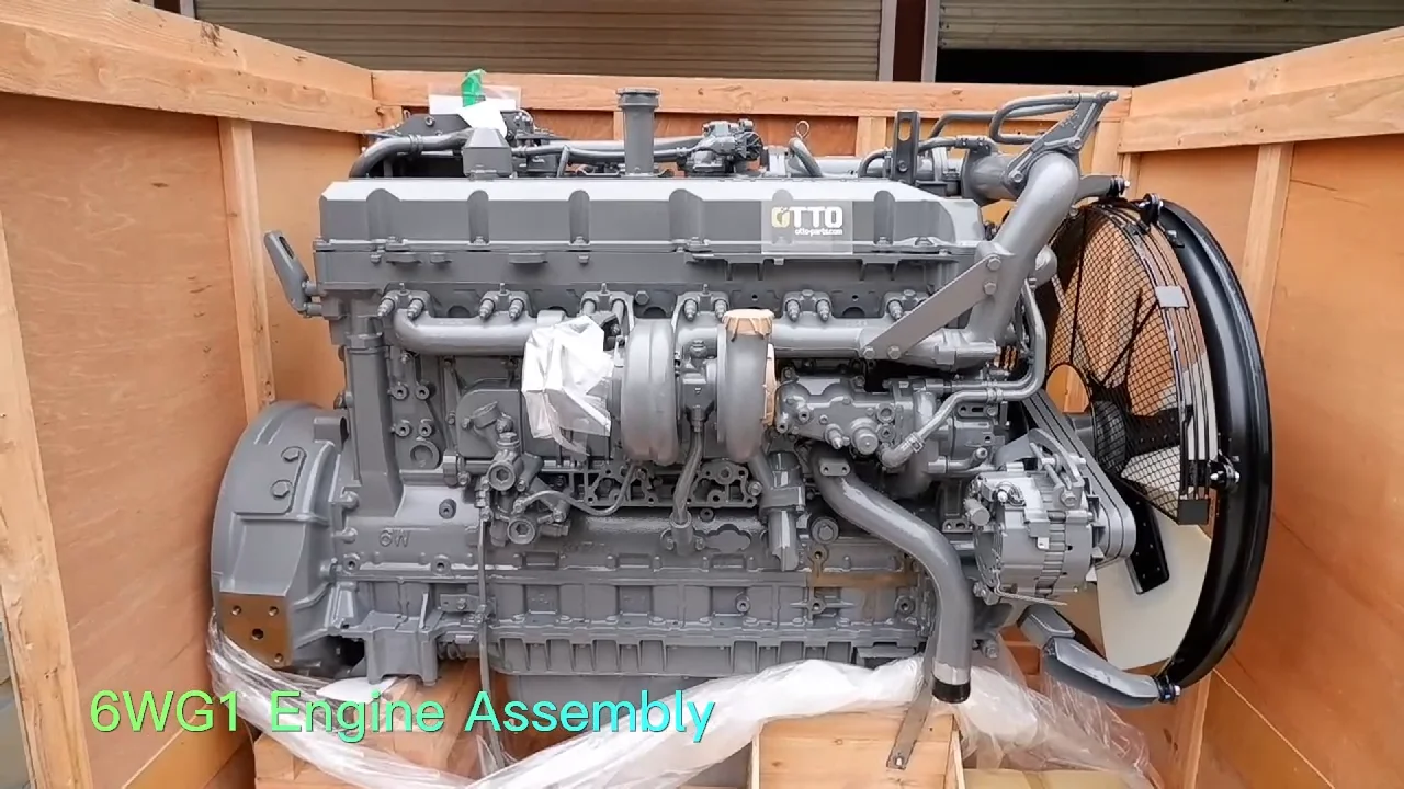 OTTO 6WG1 Engines - High Productivity for Crawler Excavators